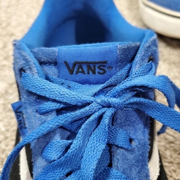 Vans Blue Suede Filmore Sneakers Mens size 7, Womens sz 9 - Picture 7 of 12